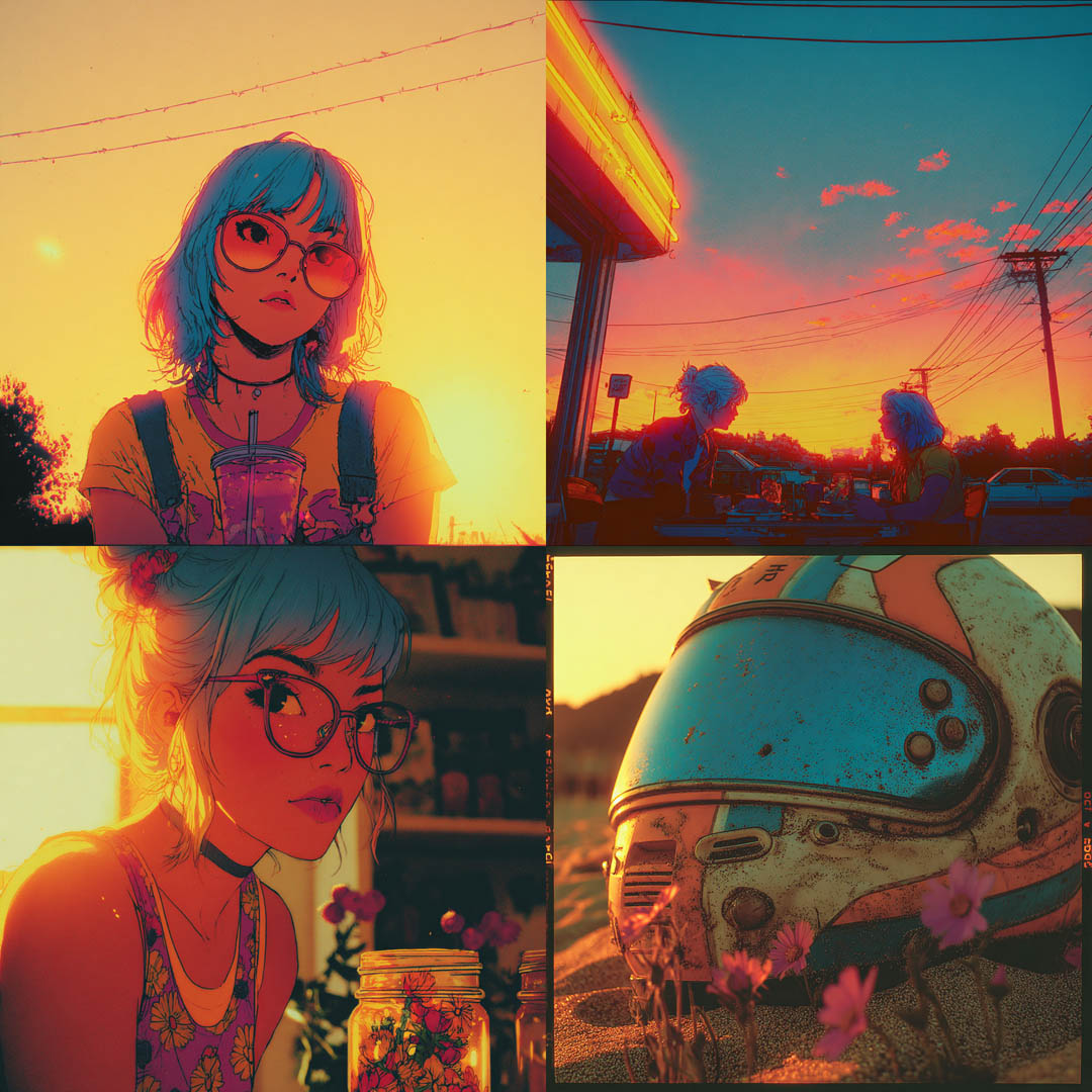 Neon Sunset Dreams
