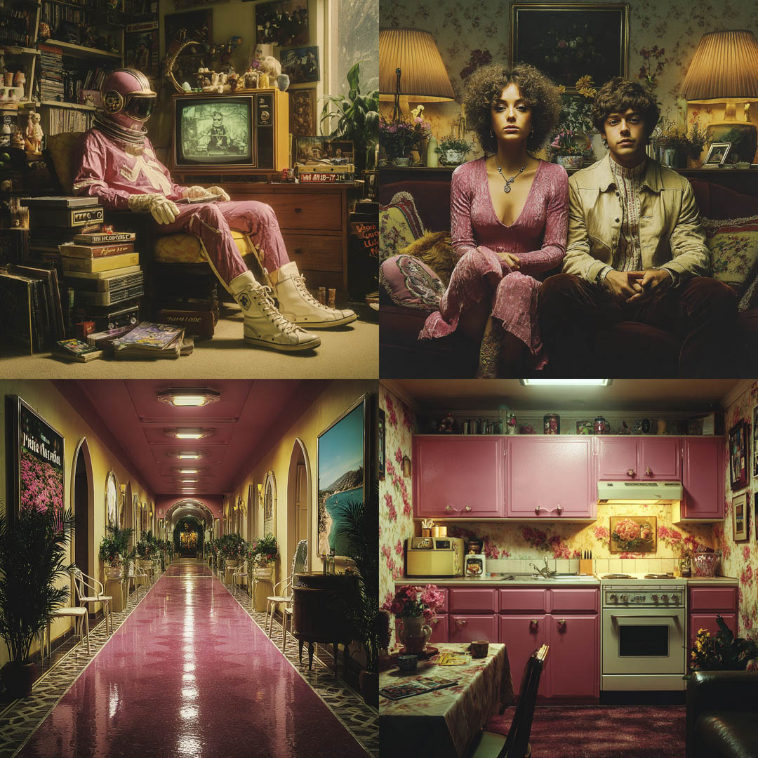 Retro Pink Domesticity