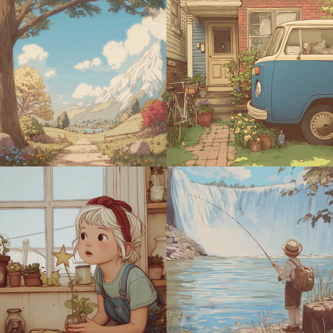 Whimsical Pastoral Storybook