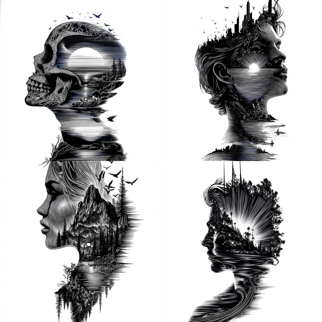 Silhouetted Horizons