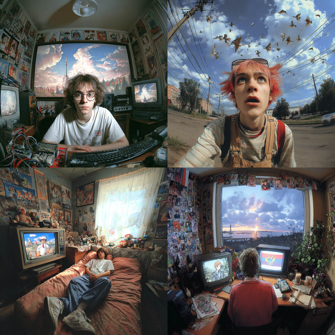 Nostalgic Photoreal Scenes