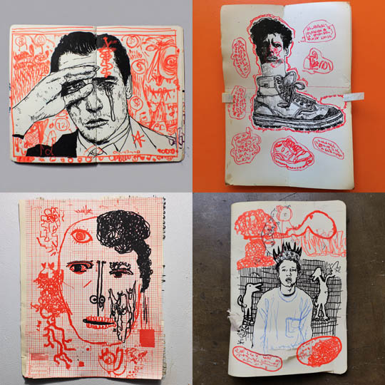 Chaotic Sketchbook Graffiti