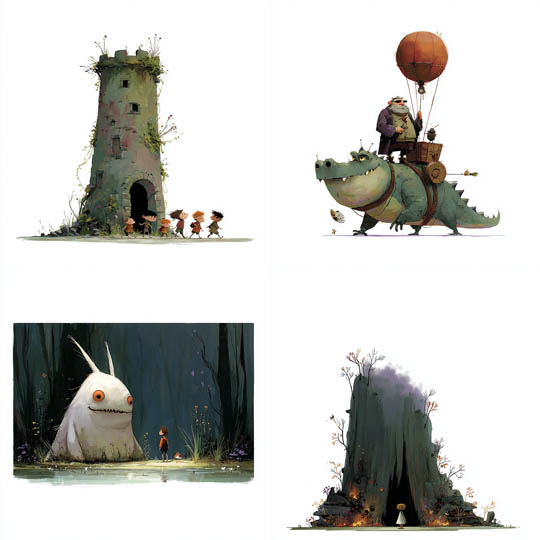 Storybook Fantasy Illustrations