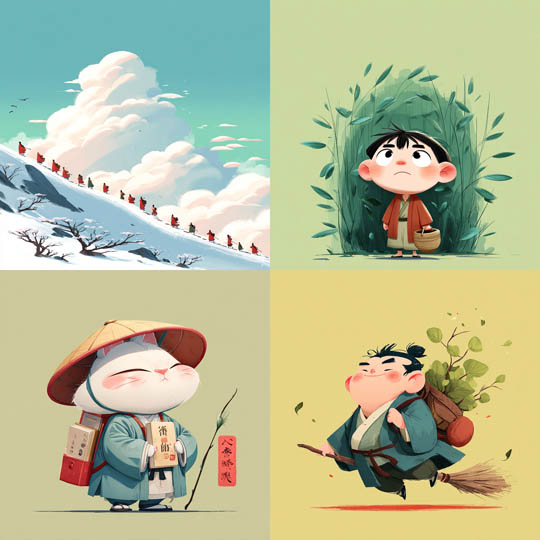 Playful Chibi Folklore