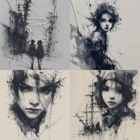 Expressive Ink Sketch