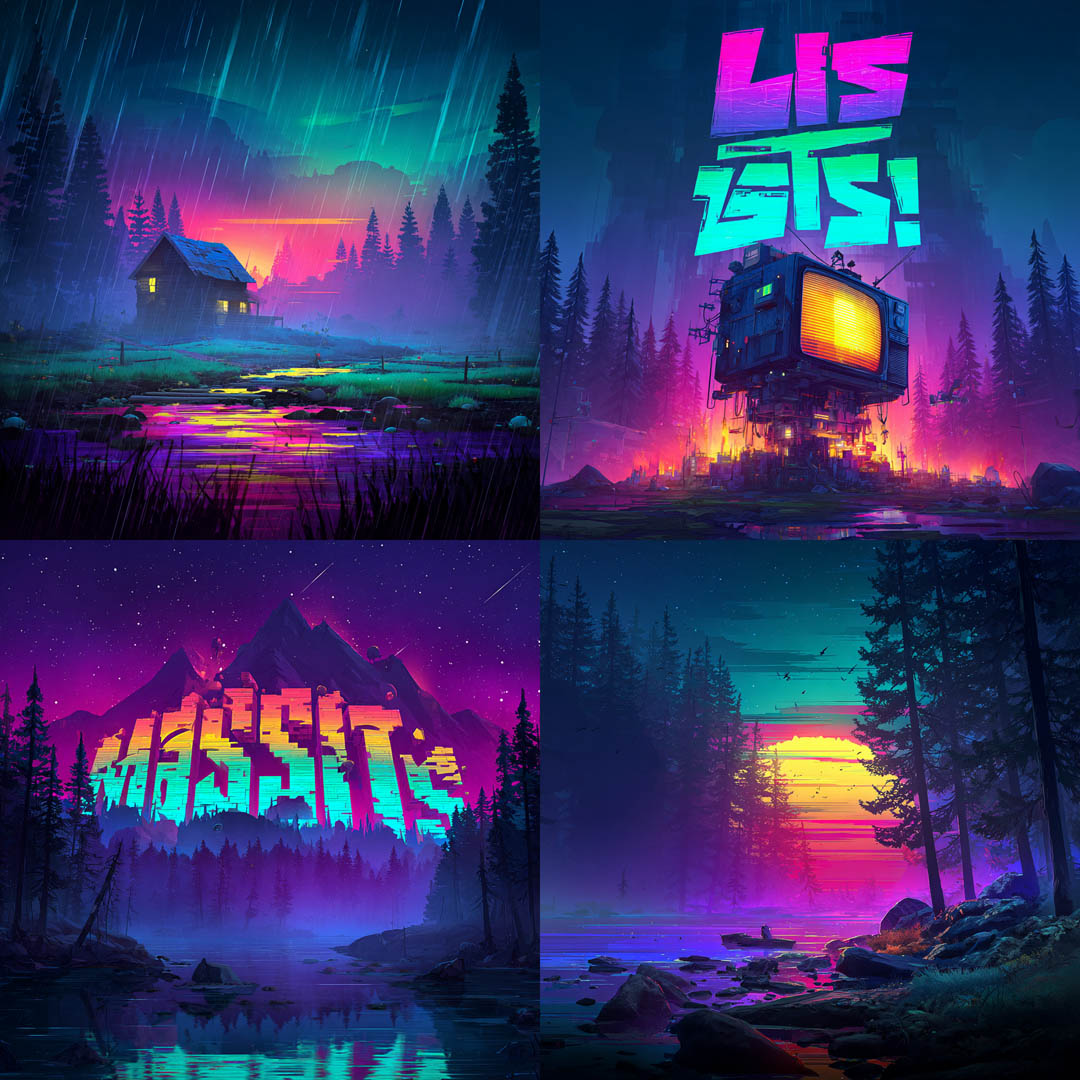 Neon Dreamscape