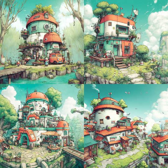 Whimsical Cottagecore Fantasy