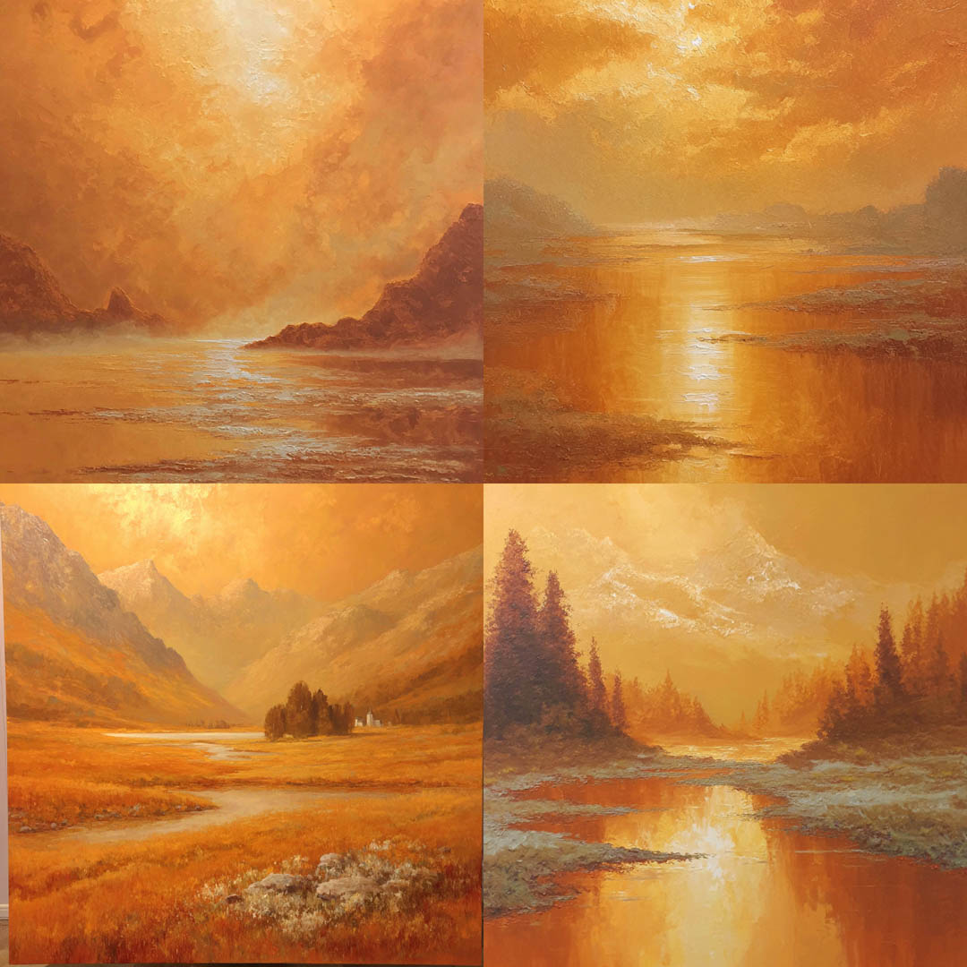 Golden Horizon Landscapes