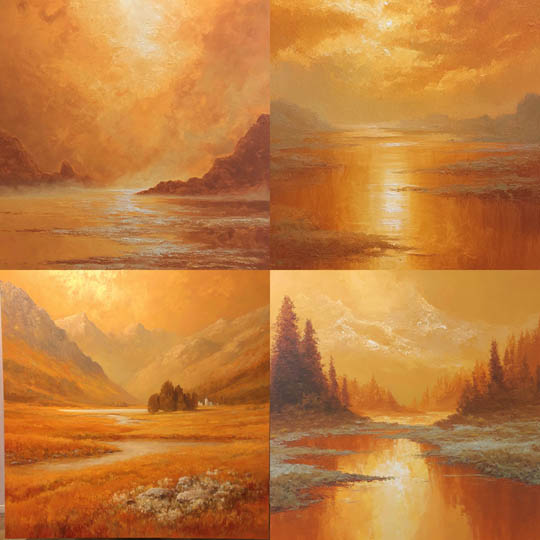Golden Horizon Landscapes