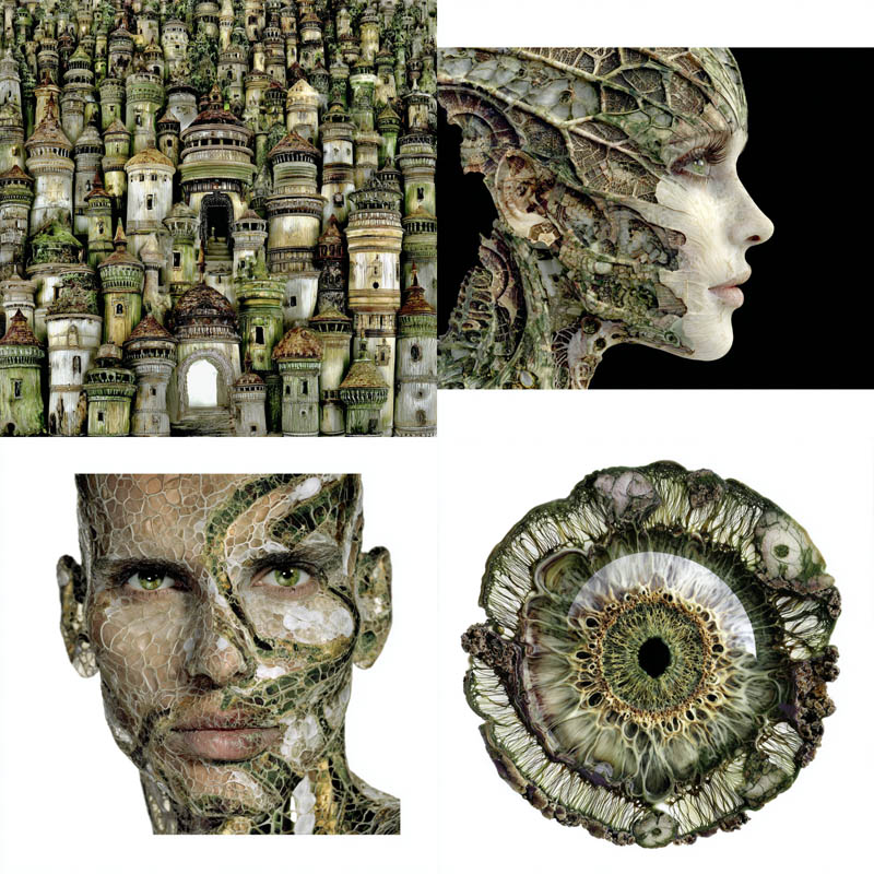 Biomorphic Organic Surrealism