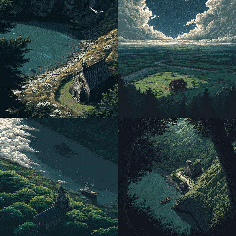 Surreal Painterly Twilight Distortion