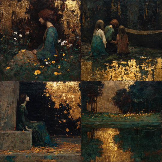 Golden Nocturne Romanticism