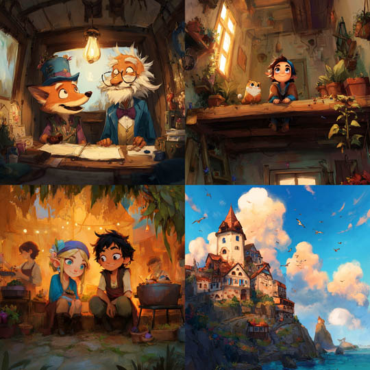 Storybook Fantasy Characters