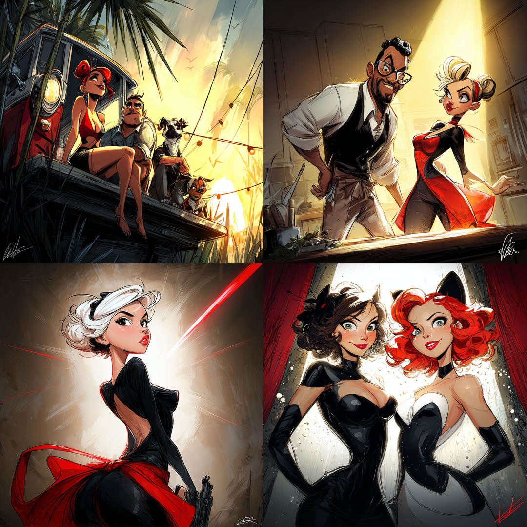 Retro Comic Noir