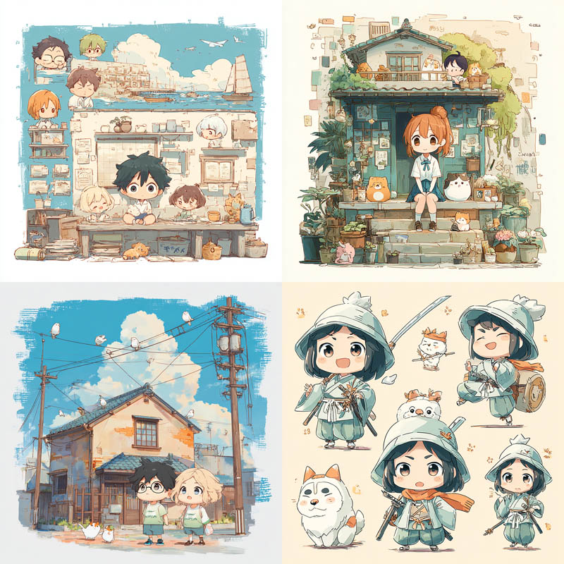 Pastel Storybook Chibi