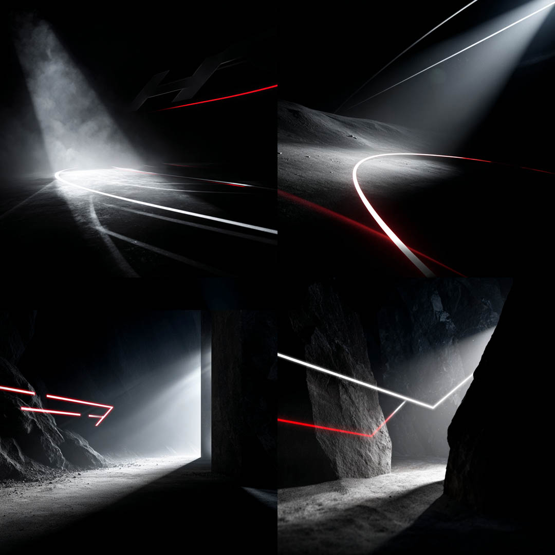 Neon Light Paths