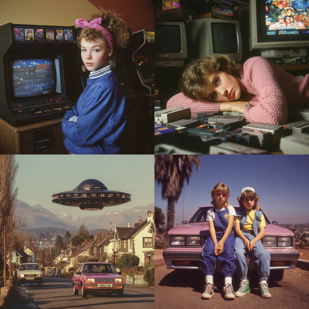 Retro Suburban Sci-Fi