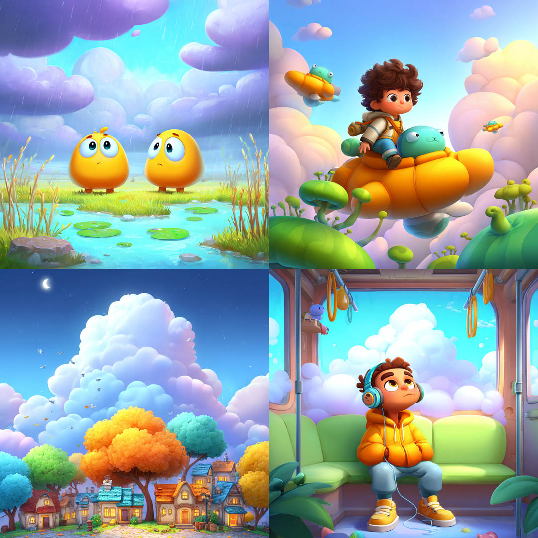 Playful Cloudscapes