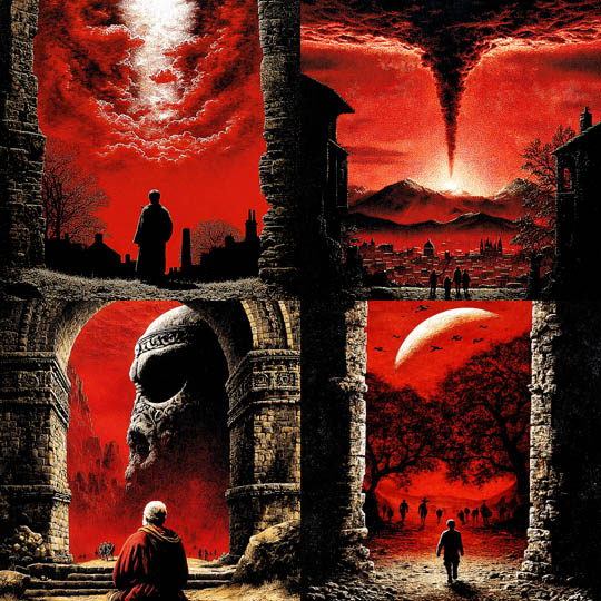 Apocalyptic Gothic Red