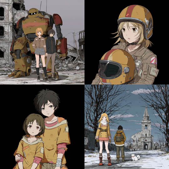 Post-Apocalyptic Anime Realism
