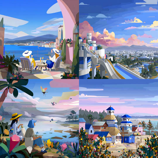 Coastal Impressionist Escapes