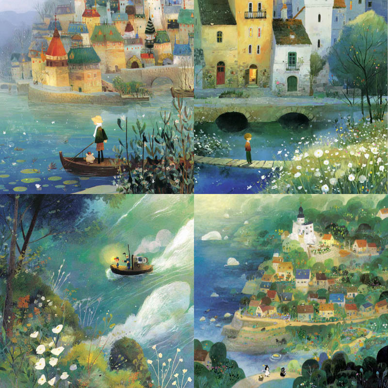 Storybook Environmental Illustration