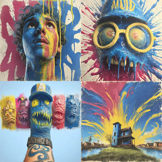 Chromatic Drip Surrealism