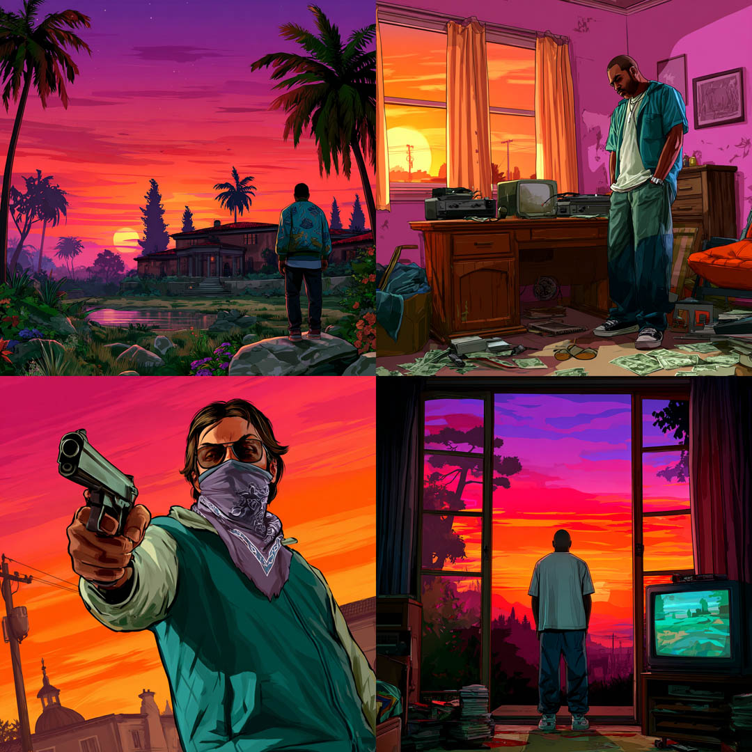 Urban Sunset Noir