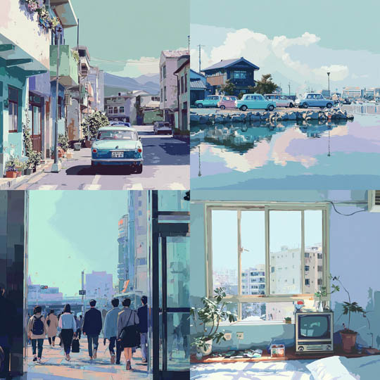 Pastel Anime Slice-of-Life