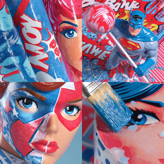 Pop Art Toy Collage