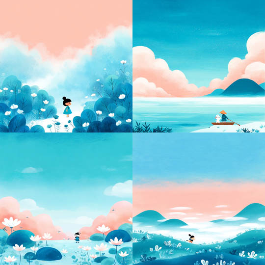 Gouache Storybook Pastels