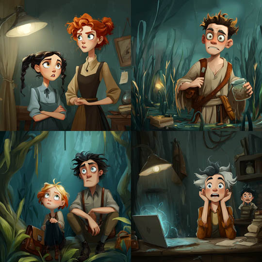 Animated Adventure Illustration