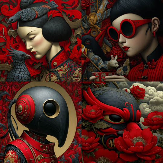 Neo-Baroque Fantasy Portraits