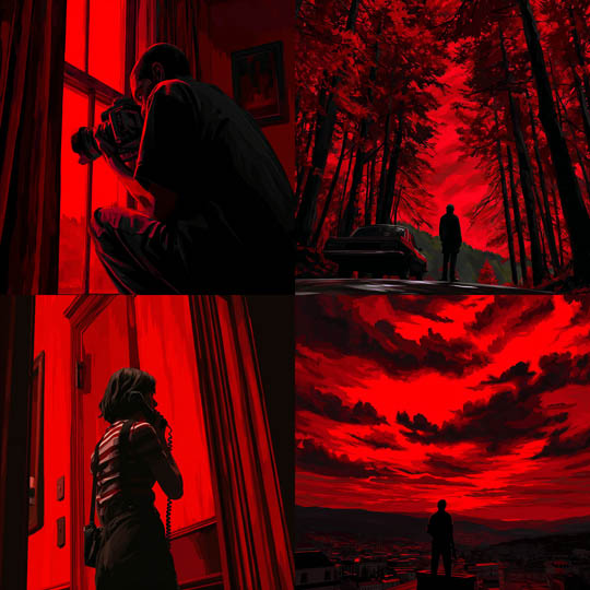 Noir Red Suspense