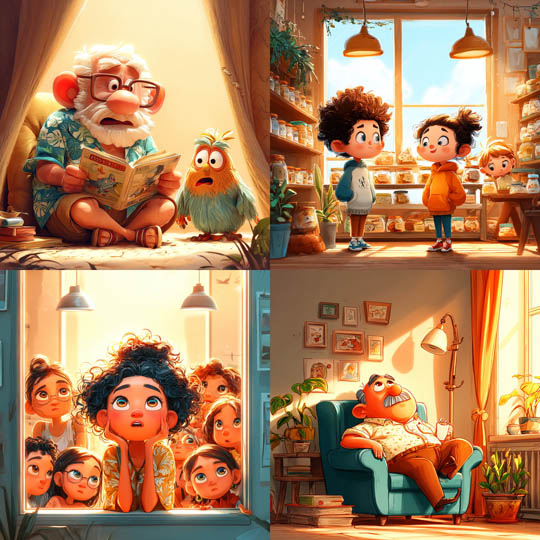 Warm Cinematic 3D Animation