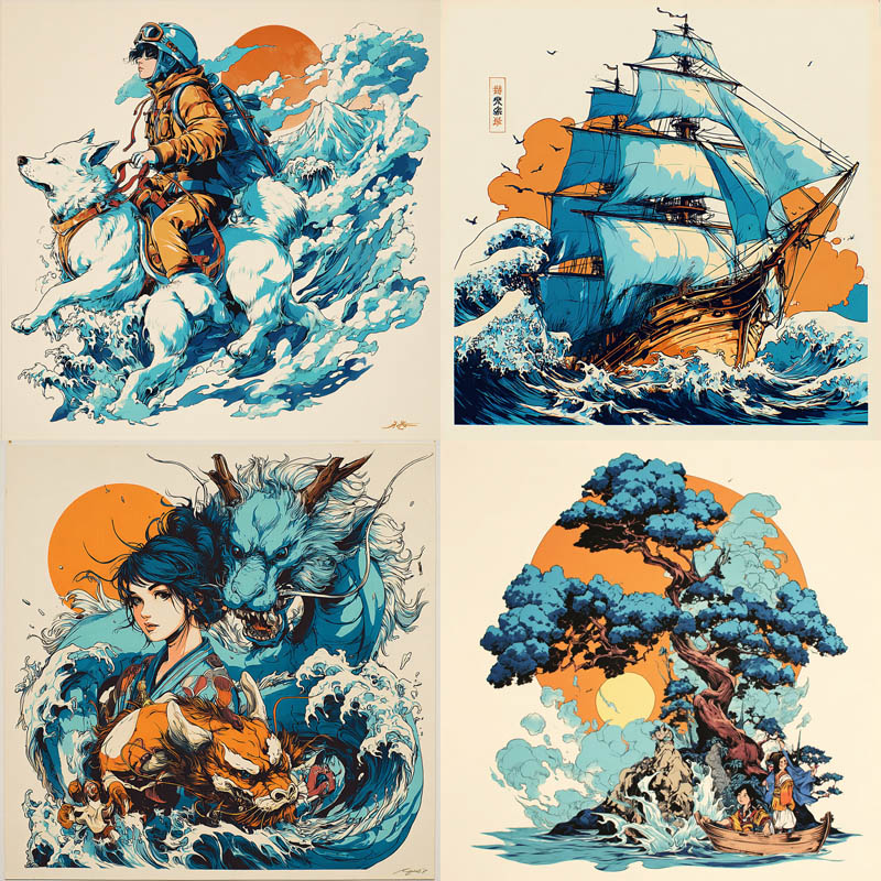 Modern Ukiyo-E Revival