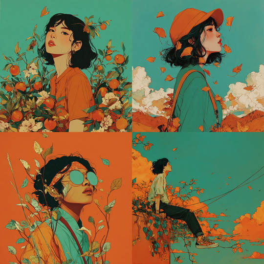 Vibrant Indie Illustration