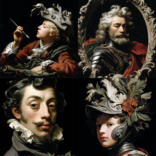 Baroque Noble Portraiture