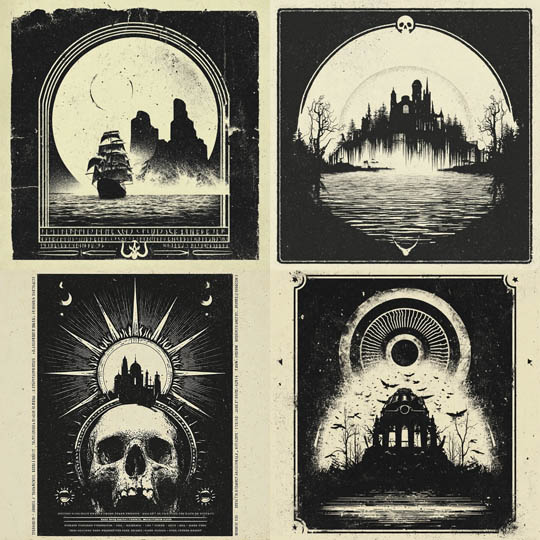 Occult Monochrome Prints