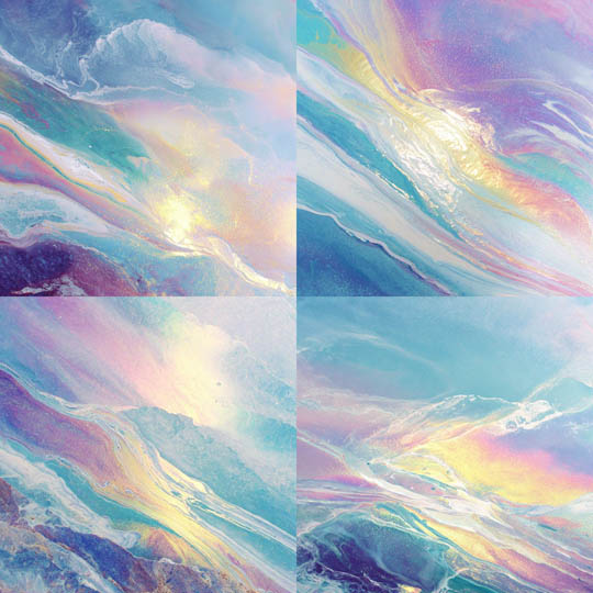 Iridescent Fluid Dreams