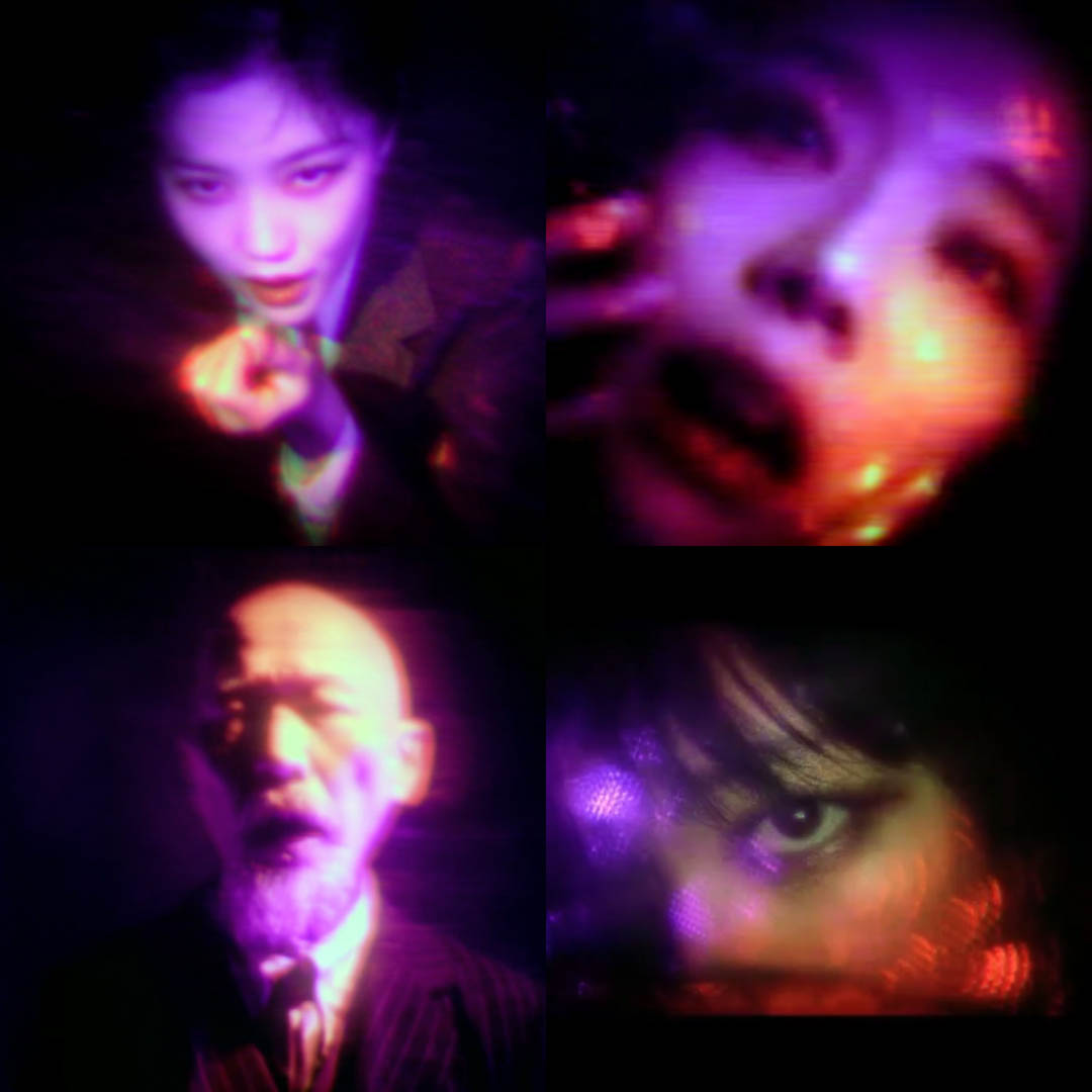 Neon Holographic Portraits