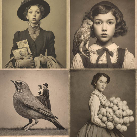 Sepia Storybook Realism