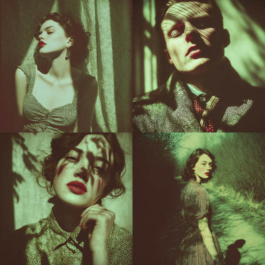 Cinematic Retro Portraits