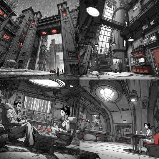 Noir Tech Metropolis