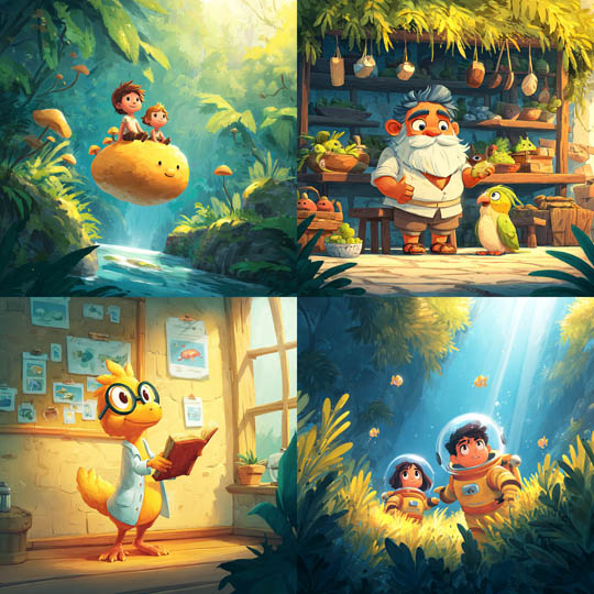 Whimsical Jungle Adventure