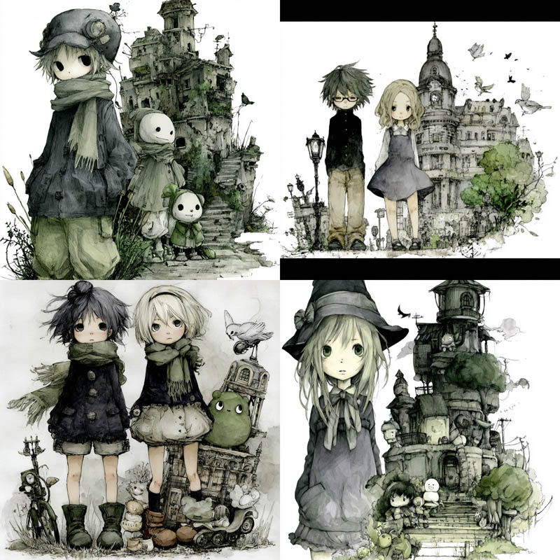 Watercolor Storybook Illustrations