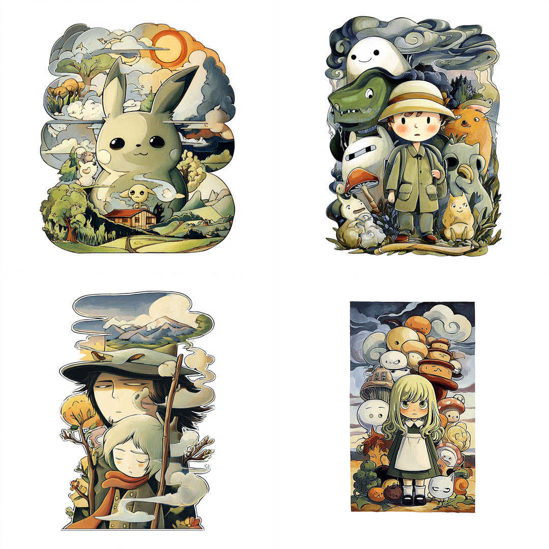 Whimsical Storybook Worlds