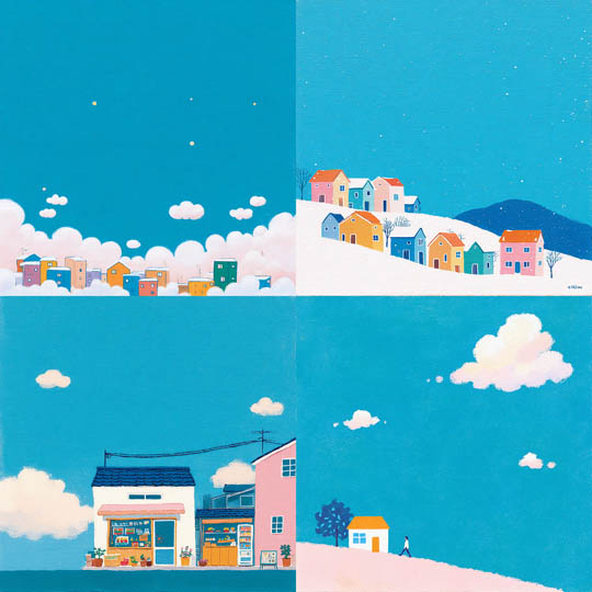 Whimsical Pastel Minimalism