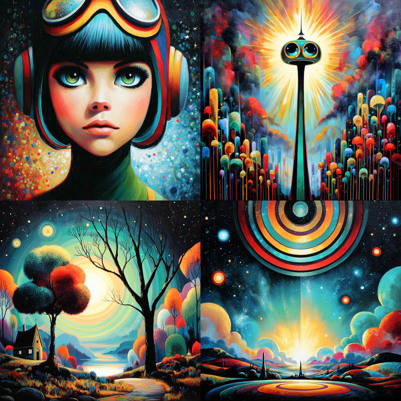 Chromatic Dreamscapes