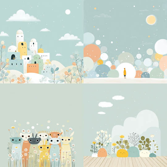 Pastel Minimal Whimsy